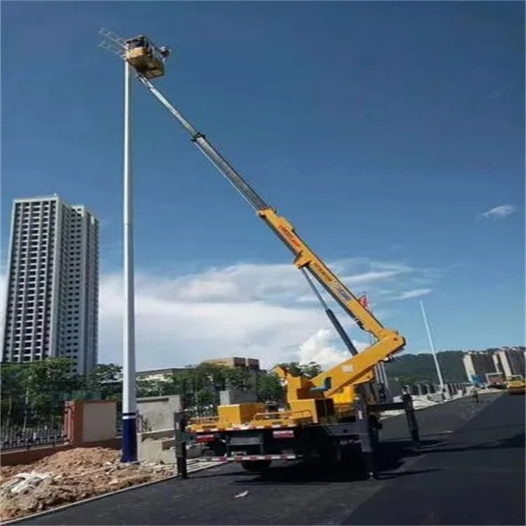 多文镇维修路灯的曲臂升降车出租